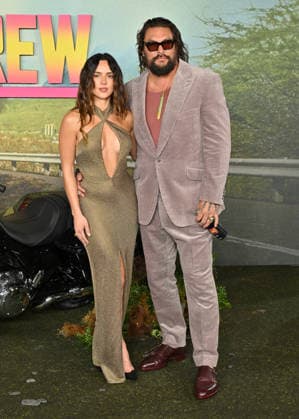 Adria Arjona and Jason Momoa attends The Wrecking Crew - UK Special Screening at Cineworld Leicester Square in London, England. UK. Thursday 22nd January 2026 Copyright: xJamesxWarrenx _OQLPR~5