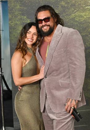 Adria Arjona and Jason Momoa attends The Wrecking Crew - UK Special Screening at Cineworld Leicester Square in London, England. UK. Thursday 22nd January 2026 Copyright: xJamesxWarrenx _FMKIE~W