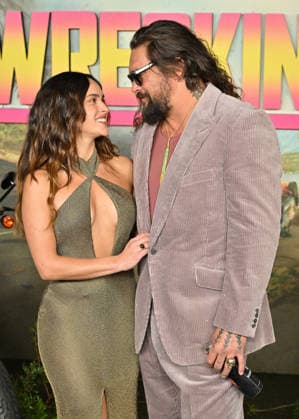 Adria Arjona and Jason Momoa attends The Wrecking Crew - UK Special Screening at Cineworld Leicester Square in London, England. UK. Thursday 22nd January 2026 Copyright: xJamesxWarrenx _FMKIE~X