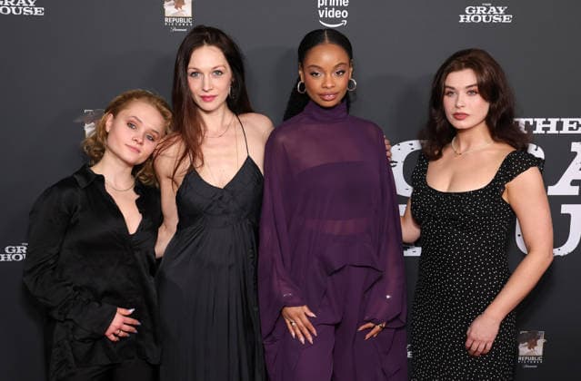 23 January 2026 Los Angeles, California Ella Schrey Yeats, Hannah James, Amethyst Davis, Catherine Hannay The Los Angeles Screening Of Amazon Prime Video s The Gray House held at The Sherry Lansing Theatre Paramount Pictures Studio Lotl in Los Angeles Photo Credit AdMedia 452448 2026 01 23 CA Los Angeles United States  Copyright: xAdMediax STAR_452448_011