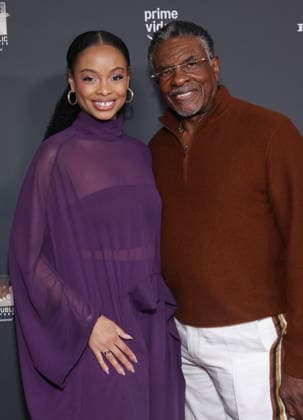 23 January 2026 Los Angeles, California Amethyst Davis, Keith David The Los Angeles Screening Of Amazon Prime Video s The Gray House held at The Sherry Lansing Theatre Paramount Pictures Studio Lotl in Los Angeles Photo Credit AdMedia 452448 2026 01 23 CA Los Angeles United States  Copyright: xAdMediax STAR_452448_020