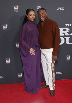 23 January 2026 Los Angeles, California Amethyst Davis, Keith David The Los Angeles Screening Of Amazon Prime Video s The Gray House held at The Sherry Lansing Theatre Paramount Pictures Studio Lotl in Los Angeles Photo Credit AdMedia 452448 2026 01 23 CA Los Angeles United States  Copyright: xAdMediax STAR_452448_025
