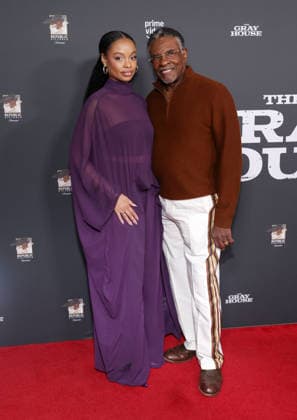 23 January 2026 Los Angeles, California Amethyst Davis, Keith David The Los Angeles Screening Of Amazon Prime Video s The Gray House held at The Sherry Lansing Theatre Paramount Pictures Studio Lotl in Los Angeles Photo Credit AdMedia 452448 2026 01 23 CA Los Angeles United States  Copyright: xAdMediax STAR_452448_026