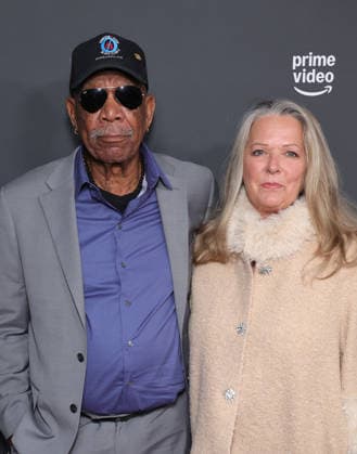 23 January 2026 Los Angeles, California Morgan Freeman, Linda Keena The Los Angeles Screening Of Amazon Prime Video s The Gray House held at The Sherry Lansing Theatre Paramount Pictures Studio Lotl in Los Angeles Photo Credit AdMedia 452448 2026 01 23 CA Los Angeles United States  Copyright: xAdMediax STAR_452448_039
