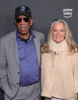 23 January 2026 Los Angeles, California Morgan Freeman, Linda Keena The Los Angeles Screening Of Amazon Prime Video s The Gray House held at The Sherry Lansing Theatre Paramount Pictures Studio Lotl in Los Angeles Photo Credit AdMedia 452448 2026 01 23 CA Los Angeles United States  Copyright: xAdMediax STAR_452448_043