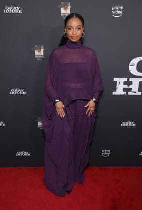 23 January 2026 Los Angeles, California Amethyst Davis, The Los Angeles Screening Of Amazon Prime Video s The Gray House held at The Sherry Lansing Theatre Paramount Pictures Studio Lotl in Los Angeles Photo Credit AdMedia 452448 2026 01 23 CA Los Angeles United States  Copyright: xAdMediax STAR_452448_063