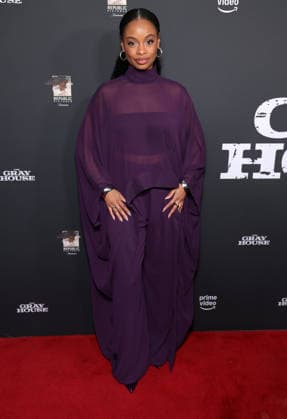 23 January 2026 Los Angeles, California Amethyst Davis, The Los Angeles Screening Of Amazon Prime Video s The Gray House held at The Sherry Lansing Theatre Paramount Pictures Studio Lotl in Los Angeles Photo Credit AdMedia 452448 2026 01 23 CA Los Angeles United States  Copyright: xAdMediax STAR_452448_064