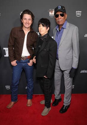 23 January 2026 Los Angeles, California Drake Milligan, Diane Warren, Morgan Freeman The Los Angeles Screening Of Amazon Prime Video s The Gray House held at The Sherry Lansing Theatre Paramount Pictures Studio Lotl in Los Angeles Photo Credit AdMedia 452448 2026 01 23 CA Los Angeles United States  Copyright: xAdMediax STAR_452448_087