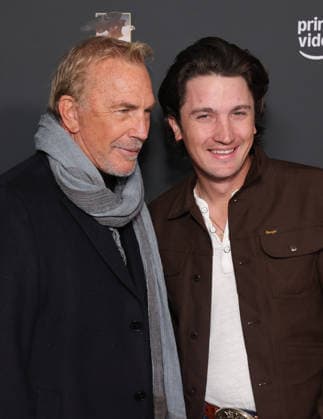 23 January 2026 Los Angeles, California Kevin Costner, Drake Milligan The Los Angeles Screening Of Amazon Prime Video s The Gray House held at The Sherry Lansing Theatre Paramount Pictures Studio Lotl in Los Angeles Photo Credit AdMedia 452448 2026 01 23 CA Los Angeles United States  Copyright: xAdMediax STAR_452448_120