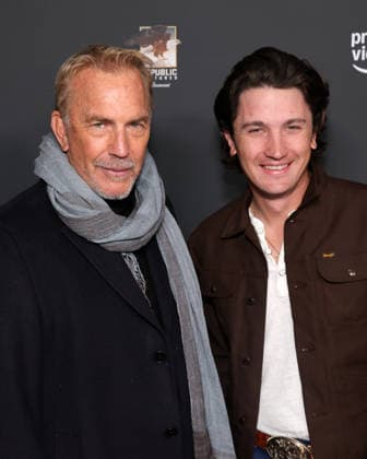 23 January 2026 Los Angeles, California Kevin Costner, Drake Milligan The Los Angeles Screening Of Amazon Prime Video s The Gray House held at The Sherry Lansing Theatre Paramount Pictures Studio Lotl in Los Angeles Photo Credit AdMedia 452448 2026 01 23 CA Los Angeles United States  Copyright: xAdMediax STAR_452448_122