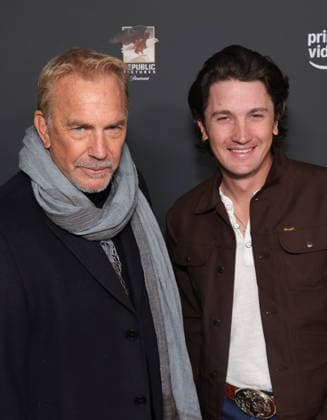 23 January 2026 Los Angeles, California Kevin Costner, Drake Milligan The Los Angeles Screening Of Amazon Prime Video s The Gray House held at The Sherry Lansing Theatre Paramount Pictures Studio Lotl in Los Angeles Photo Credit AdMedia 452448 2026 01 23 CA Los Angeles United States  Copyright: xAdMediax STAR_452448_123