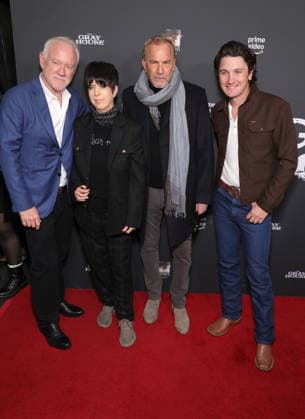 Los Angeles Screening Of Amazon Prime Video s The Gray House 22 January 2026 . Los Angeles, California John Debney, Diane Warren, Kevin Costner, Drake Milligan At the Los Angeles Screening Of Amazon Prime Video s The Gray House held at Sherry Lansing Theatre Paramount Pictures Studio Lot in Los Angeles., Credit:Sadou Faye Avalon United States, CA, Los Angeles, Sherry Lansing Theatre Paramount Pictures Studio Lot  Copyright: xSadouxFayex xAvalonx 1068557036