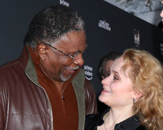 January 23, 2026, Los Angeles, California, USA: LOS ANGELES - JAN 22: Keith David_Ella Schrey-Yeats at The Gray House Screening at Paramount Studios on January 22, 2026 in Los Angeles, CA Los Angeles USA - ZUMAb170 20260123_aap_b170_001 Copyright: xKayxBlakex