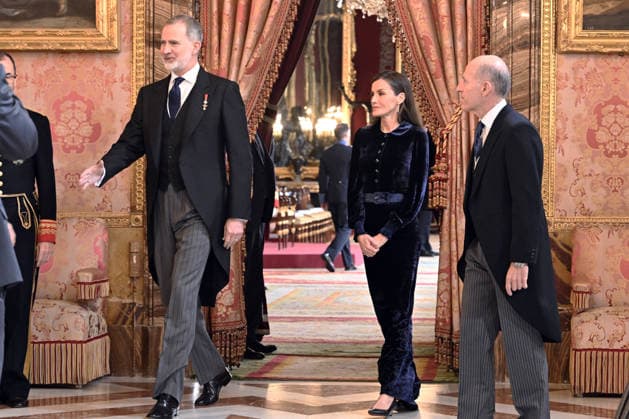 The King and Queen receive the Diplomatic Corps accredited in Spain King Felipe and Queen Letizia during the annual reception for the Diplomatic Corps accredited in Spain on the occasion of the new year, at the Royal Palace, on January 23, 2026, in Madrid Spain The Diplomatic Corps of Spain is composed of 126 Embassies resident in our country and almost 800 Consulates, 153 career and more than 600 honorary ones PALACIO REALEZA DIPLOMATIC José Madrid Madrid Madrid Espana  Copyright: xJosÃ xOlivax 7238495