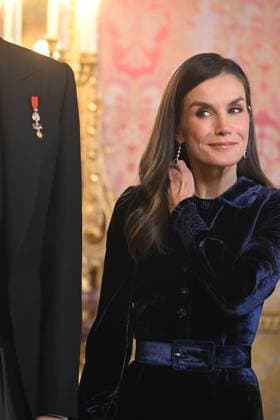 The King and Queen receive the Diplomatic Corps accredited in Spain Queen Letizia during the annual reception for the Diplomatic Corps accredited in Spain on the occasion of the new year, at the Royal Palace, on January 23, 2026, in Madrid Spain The Diplomatic Corps of Spain is composed of 126 Embassies resident in our country and almost 800 Consulates, 153 career and more than 600 honorary ones PALACIO REALEZA DIPLOMATIC José Madrid Madrid Madrid Espana  Copyright: xJosÃ xOlivax 7238559