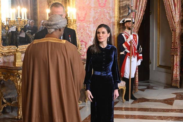 The King and Queen receive the Diplomatic Corps accredited in Spain Queen Letizia during the annual reception for the Diplomatic Corps accredited in Spain on the occasion of the new year, at the Royal Palace, on January 23, 2026, in Madrid Spain The Diplomatic Corps of Spain is composed of 126 Embassies resident in our country and almost 800 Consulates, 153 career and more than 600 honorary ones PALACIO REALEZA DIPLOMATIC José Madrid Madrid Madrid Espana  Copyright: xJosÃ xOlivax 7238568
