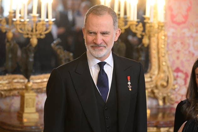 The King and Queen of Spain receive the Diplomatic Corps accredited in Spain King Felipe during the annual reception for the Diplomatic Corps accredited in Spain on the occasion of the new year, at the Royal Palace, on January 23, 2026, in Madrid Spain The Diplomatic Corps of Spain is composed of 126 Embassies resident in our country and almost 800 Consulates, 153 career and more than 600 honorary ones PALACIO REALEZA DIPLOMÁTICOS José Madrid Madrid Madrid Espana  Copyright: xJosÃ xOlivax 7238577