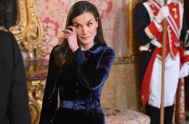 The King and Queen receive the Diplomatic Corps accredited in Spain Queen Letizia during the annual reception for the Diplomatic Corps accredited in Spain on the occasion of the new year, at the Royal Palace, on January 23, 2026, in Madrid Spain The Diplomatic Corps of Spain is composed of 126 Embassies resident in our country and almost 800 Consulates, 153 career and more than 600 honorary ones PALACIO REALEZA DIPLOMATIC José Madrid Madrid Madrid Espana  Copyright: xJosÃ xOlivax 7238580