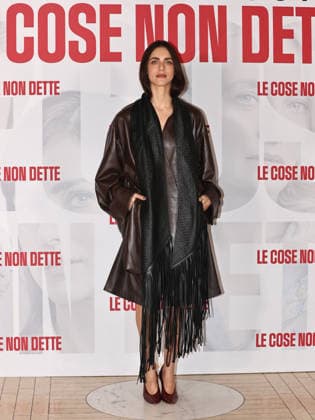 Rome, Palazzo Naiadi, photocall for the film Things Unsaid. Pictured: Miriam Leone  Copyright: xMarcoxProvvisionatox xipa-agency.netx xMarcoxProvvisionatox IPA_Agency_IPA70451867
