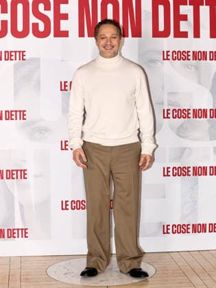 Rome, Palazzo Naiadi, photocall for the film Things Unsaid. Pictured: Claudio Santamaria  Copyright: xMarcoxProvvisionatox xipa-agency.netx xMarcoxProvvisionatox IPA_Agency_IPA70452667