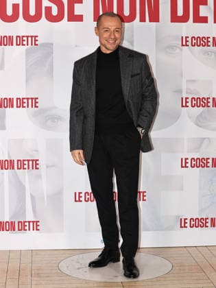 Rome, Palazzo Naiadi, photocall for the film Things Left Unsaid. Pictured: Stefano Accorsi  Copyright: xMarcoxProvvisionatox xipa-agency.netx xMarcoxProvvisionatox IPA_Agency_IPA70453784