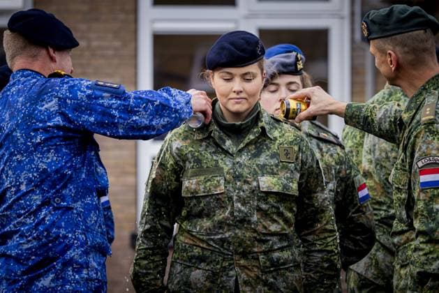 Entertainment Bilder des Tages Ermelo, The Netherlands, 2026-01-23 12:15:14 ERMELO, January 23, 2026, Defensity College. Princess Amalia has completed General Military Training (AMO) and has been promoted to corporal. The AMO is part of the program she is following at Defensity College. Now that she has completed the AMO, the Princess of Orange will wear a military uniform when working for the Ministry of Defence. She will continue her training and is currently working as a student employee at the Defence Staff. PHOTO: NLBeeld POOL Patrick van Katwijk Credit: NL Beeld Patrick van Emst  Copyright: xx x