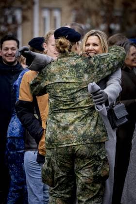 Ermelo, The Netherlands, 2026-01-23 12:20:24 ERMELO, January 23, 2026, Defensity College. Princess Amalia has completed General Military Training (AMO) and has been promoted to corporal. The AMO is part of the program she is following at Defensity College. Now that she has completed the AMO, the Princess of Orange will wear a military uniform when working for the Ministry of Defence. She will continue her training and is currently working as a student employee at the Defence Staff. PHOTO: NLBeeld POOL Patrick van Katwijk Credit: NL Beeld Patrick van Emst  Copyright: xx x
