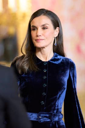 23-01-2026 Madrid Queen Letizia during the Corps Diplomatique New Years reception at the royal palace in Madrid. No Spain Â  Copyright: xPPEx