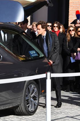 Rome, Death of Valentino Garavani - Funeral - Pictured: The Last Farewell  Copyright: xVincenzoxLandix xipa-agency.netx xD AngeloxD AvanzoxLandix IPA_Agency_IPA70455668