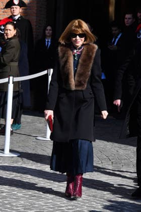 Rome, Death of Valentino Garavani - Funeral - Pictured: Anna Wintour  Copyright: xVincenzoxLandix xipa-agency.netx xD AngeloxD AvanzoxLandix IPA_Agency_IPA70455711