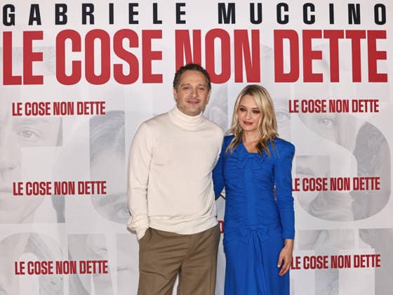 Rome, Palazzo Naiadi, photocall for the film Things Left Unsaid. Pictured: Claudio Santamaria, Carolina Crescentini  Copyright: xMarcoxProvvisionatox xipa-agency.netx xMarcoxProvvisionatox IPA_Agency_IPA70456013