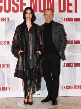 Rome, Palazzo Naiadi, photocall for the film Things Left Unsaid. Pictured: Miriam Leone, Stefano Accorsi  Copyright: xMarcoxProvvisionatox xipa-agency.netx xMarcoxProvvisionatox IPA_Agency_IPA70456074