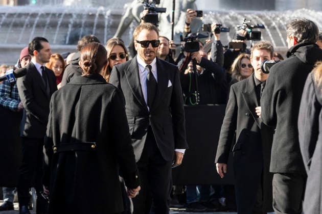 January 23, 2026, Roma: A handout photo, provided by Fondazione Garavani Giammetti, shows Tom Ford during Valentino Garavani s funeral, in the Basilica of S. Maria degli Angeli e dei Martiri, Rome, January 23, 2026, ANSA ess office handout +++ ANSA PROVIDES ACCESS TO THIS HANDOUT PHOTO TO BE USED SOLELY TO ILLUSTRATE NEWS REPORTING OR COMMENTARY ON THE FACTS OR EVENTS DEPICTED IN THIS IMAGE - NO ARCHIVING - NO LICENSING - NPK Roma  - ZUMAa110 20260123_zaf_a110_057 Copyright: xFondazionexGaravanixGiammettixPrx