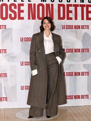 Rome, Palazzo Naiadi, photocall for the film Things Unsaid. Pictured: Beatrice Savignani  Copyright: xMarcoxProvvisionatox xipa-agency.netx xMarcoxProvvisionatox IPA_Agency_IPA70455984