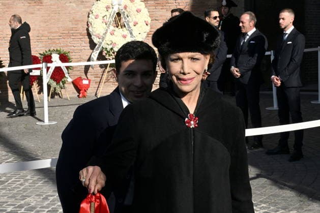 Valentino Garavani s Funeral Basilica of Santa Maria degli Angel, funeral of fashion designer Valentino Garavani. Pictured: Marisela Federici . Rome, Italy 23 january 2026, Credit:Maria Laura Antonelli Avalon Italy, Rome  Copyright: xMariaxLauraxAntonellix xAvalonx 1068599211
