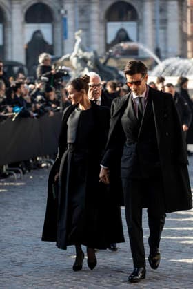 January 23, 2026, Roma: A handout photo, provided by Fondazione Garavani Giammetti, shows Valentino Garavani s funeral, in the Basilica of S. Maria degli Angeli e dei Martiri, Rome, January 23, 2026, ANSA ess office handout +++ ANSA PROVIDES ACCESS TO THIS HANDOUT PHOTO TO BE USED SOLELY TO ILLUSTRATE NEWS REPORTING OR COMMENTARY ON THE FACTS OR EVENTS DEPICTED IN THIS IMAGE - NO ARCHIVING - NO LICENSING - NPK Roma  - ZUMAa110 20260123_zaf_a110_105 Copyright: xFondazionexGaravanixGiammettixPrx