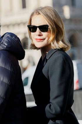 Valentino Funeral Arrivals - Rome Guest attends the fashion designer Valentino’s funeral, held at the Basilique Santa Maria degli Angeli, on January 23, 2026 in Rome, Italy. Photo by Marco Piovanotto Abacapress.com Rome Italy  Copyright: xPiovanottoxMarco ABACAx