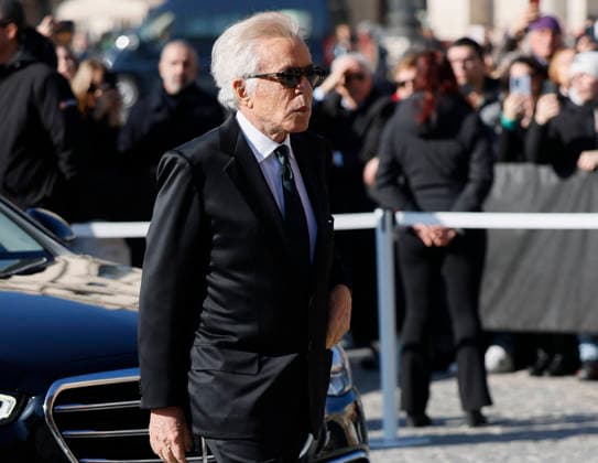 Valentino Funeral Arrivals - Rome Giancarlo Giammetti attends fashion designer Valentino’s funeral, held at the Basilique Santa Maria degli Angeli, on January 23, 2026 in Rome, Italy. Photo by Marco Piovanotto Abacapress.com Rome Italy  Copyright: xPiovanottoxMarco ABACAx