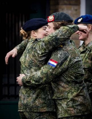 Princess Amalia promoted to corporal, Ermelo, The Netherlands Princess Amalia has completed General Military Training (AMO) and has been promoted to corporal. The AMO is part of the program she is following at Defensity College. Now that she has completed the AMO, the Princess of Orange will wear a military uniform when working for the Ministry of Defence. She will continue her training and is currently working as a student worker at the Defence Staff. Ermelo, January 23, 2026, Defensity College. Photo by Bruno Press ABACAPRESS.COM Ermelo Netherlands  Copyright: xBrunoxPress ABACAx