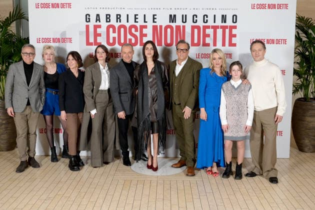 The things left unsaid at Hotel Naiadi. Rome The cast with the producers attends the photocall for the film Le cose non dette at Hotel Naiadi. Rome, January 23, 2026., Credit:Massimo Landucci Avalon  Copyright: xMassimoxLanduccix xAvalonx 1068611266
