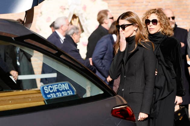 Valentino’s funeral arrivals ROME, ITALY - JANUARY 23: Bianca Brandolini D’Adda attend the fashion designer Valentino Garavani’s funeral, held at the Basilique Santa Maria degli Angeli, on January 23, 2026 in Rome, Italy. Photo by Marco Piovanotto Abacapress.com  Copyright: xPiovanottoxMarco ABACAx