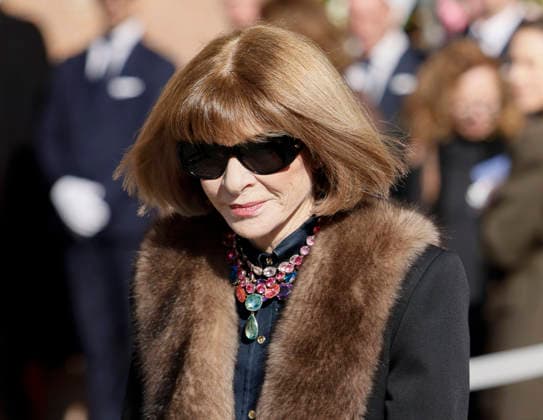 Entertainment Bilder des Tages Valentino’s funeral arrivals ROME, ITALY - JANUARY 23: Anna Wintour attends the fashion designer Valentino garavani’s funeral, held at the Basilique Santa Maria degli Angeli, on January 23, 2026 in Rome, Italy. Photo by Marco Piovanotto Abacapress.com  Copyright: xPiovanottoxMarco ABACAx