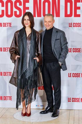 Photocall for the film The Unsaid Things Photocall for the film Le Cose Non Tette, pictured: Stefano Accorsi with Miriam Leoni . Rme, Italy 23 January 2026, Credit:Cristiano Minichiello Avalon Italy, Rome  Copyright: xCristianoxMinichiellox xAvalonx 1068612967