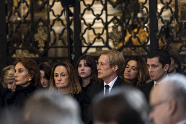 Fashion world bids farewell to legendary designer Valentino in Rome ROME, ITALY - JANUARY 23: (----EDITORIAL USE ONLY - MANDATORY CREDIT - FONDAZIONE VALENTINO GARAVANI E GIANCARLO GIAMMETTI HANDOUT - NO MARKETING NO ADVERTISING CAMPAIGNS - DISTRIBUTED AS A SERVICE TO CLIENTS----) People attend the funeral service of legendary Italian fashion designer Valentino Garavani at the Basilica of Saint Mary of the Angels and Martyrs in Rome, Italy on January 23, 2026. Famous figures from the fashion and entertainment world gathered to pay their last respects. Fondazione Valentino Garavani e Giancarlo Giammetti Handout Anadolu Rome Italy. Editorial use only. Please get in touch for any other usage.  Copyright: x2026xAnadoluxFondazionexValentinoxGaravanixexGiancarloxGiammettix xHandoutx