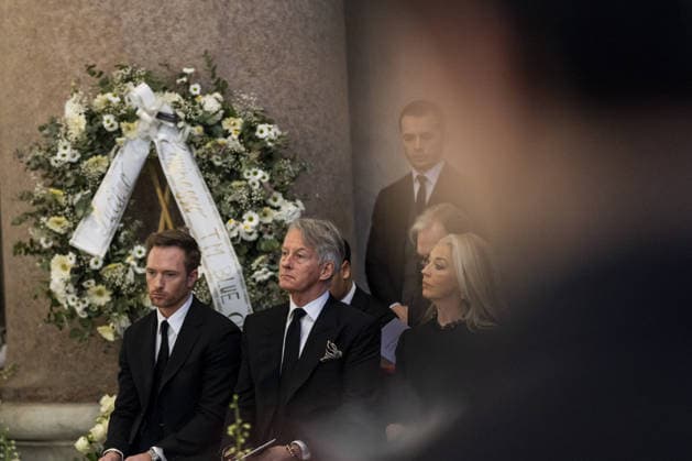 Fashion world bids farewell to legendary designer Valentino in Rome ROME, ITALY - JANUARY 23: (----EDITORIAL USE ONLY - MANDATORY CREDIT - FONDAZIONE VALENTINO GARAVANI E GIANCARLO GIAMMETTI HANDOUT - NO MARKETING NO ADVERTISING CAMPAIGNS - DISTRIBUTED AS A SERVICE TO CLIENTS----) People attend the funeral service of legendary Italian fashion designer Valentino Garavani at the Basilica of Saint Mary of the Angels and Martyrs in Rome, Italy on January 23, 2026. Famous figures from the fashion and entertainment world gathered to pay their last respects. Fondazione Valentino Garavani e Giancarlo Giammetti Handout Anadolu Rome Italy. Editorial use only. Please get in touch for any other usage.  Copyright: x2026xAnadoluxFondazionexValentinoxGaravanixexGiancarloxGiammettix xHandoutx