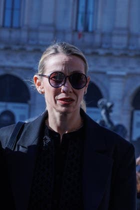 Photo IPP Emanuela Vertolli Publishing Group LiveMedia Rome 23 01 2026 In the photo Eleonora Abbagnato arrives at Valentino Garavani s funeral on January 23rd , 2026 at Basilica S Maria degli Angeli e dei Martiri, Rome, Italy Italy Photo Press World Copyright
