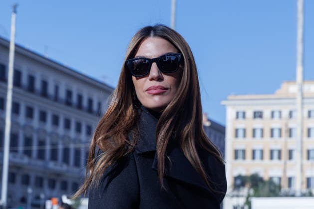 Photo IPP Emanuela Vertolli Gruppo Editoriale LiveMedia Rome 23 01 2026 In the photo Bianca Brandolini D Adda arrives at Valentino Garavani s funeral on January 23rd , 2026 at Basilica S Maria degli Angeli e dei Martiri, Rome, Italy Italy Photo Press World Copyright