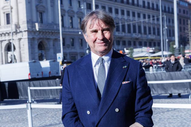 Photo IPP Emanuela Vertolli Gruppo Editoriale LiveMedia Rome 23 01 2026 In the photo Brunello Cucinelli arrives at Valentino Garavani s funeral on January 23rd , 2026 at Basilica S Maria degli Angeli e dei Martiri, Rome, Italy Italy Photo Press World Copyright