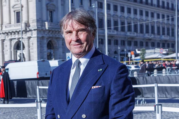 Photo IPP Emanuela Vertolli Gruppo Editoriale LiveMedia Rome 23 01 2026 In the photo Brunello Cucinelli arrives at Valentino Garavani s funeral on January 23rd , 2026 at Basilica S Maria degli Angeli e dei Martiri, Rome, Italy Italy Photo Press World Copyright