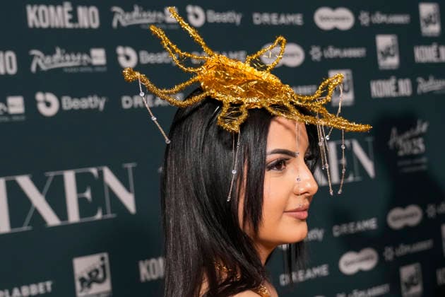 Vixen Awards 2025 Oslo, Norway 20260123 Guests arrive on the red carpet for the Vixen Awards 2025 at the Radisson Blu Plaza Hotel in Oslo on Friday Photo Fredrik Varfjell NTB Oslo Norway Di5tGObHjng EDITORIAL USE ONLY Ref ENTDi5tGObHjng jpg  Copyright: xFredrikxVarfjellx xNTBx